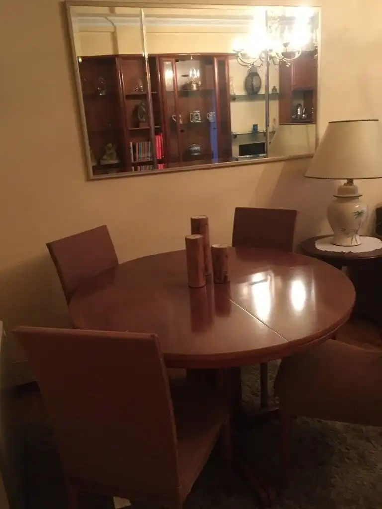 Dining room of Flat for rent in Santiago de Compostela   with Heating and Furnished