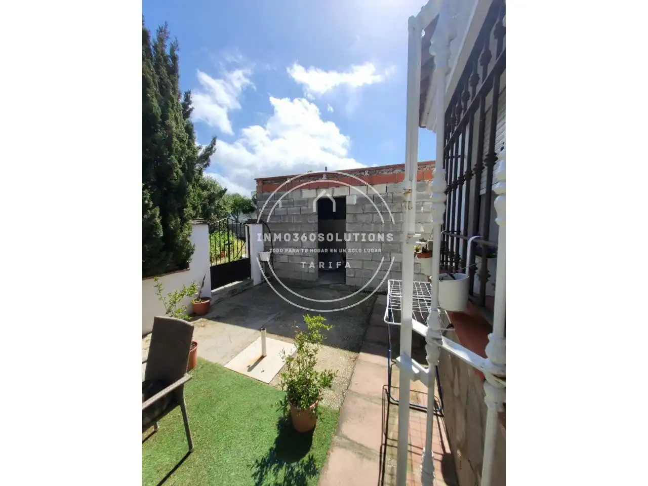 Vista exterior de Casa o chalet en venta en Tarifa con Aire acondicionado, Jardín privado y Terraza