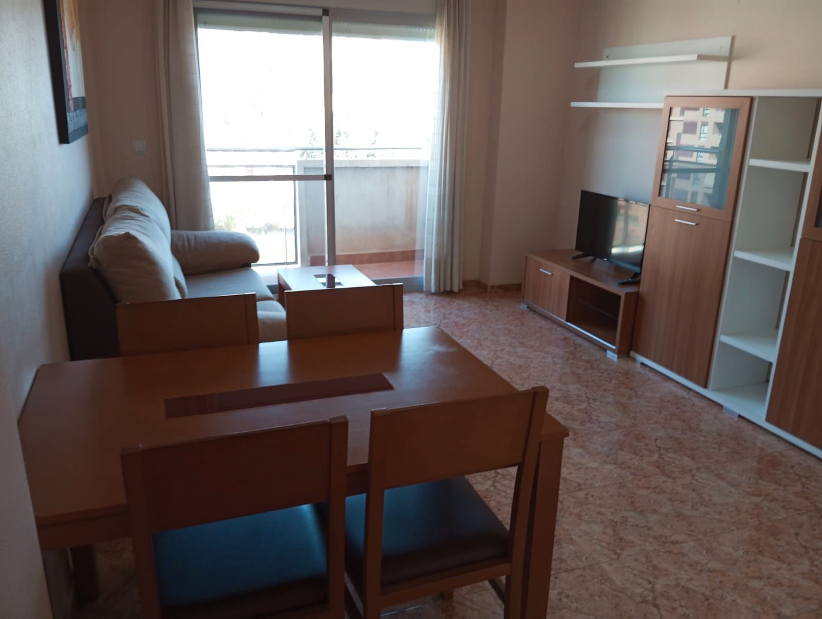 Living room of Apartment to rent in  Murcia Capital  with Air Conditioner, Heating and Storage room
