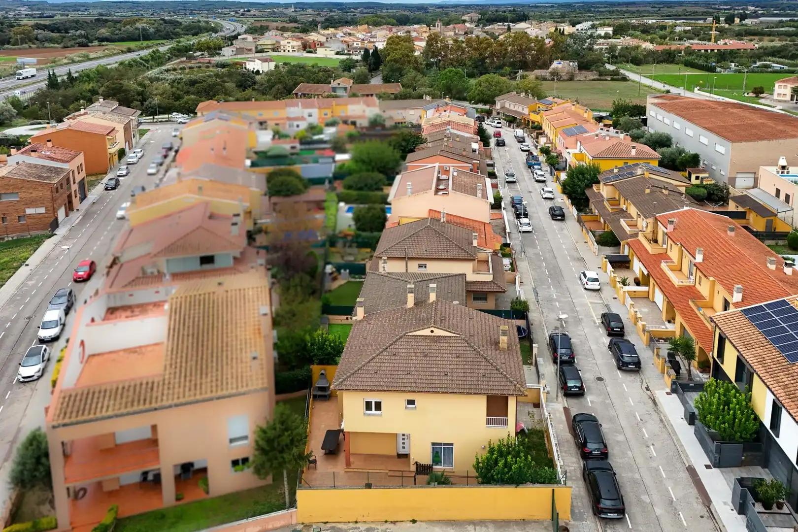 Vista exterior de Casa adosada en venta en Vilafant, Girona