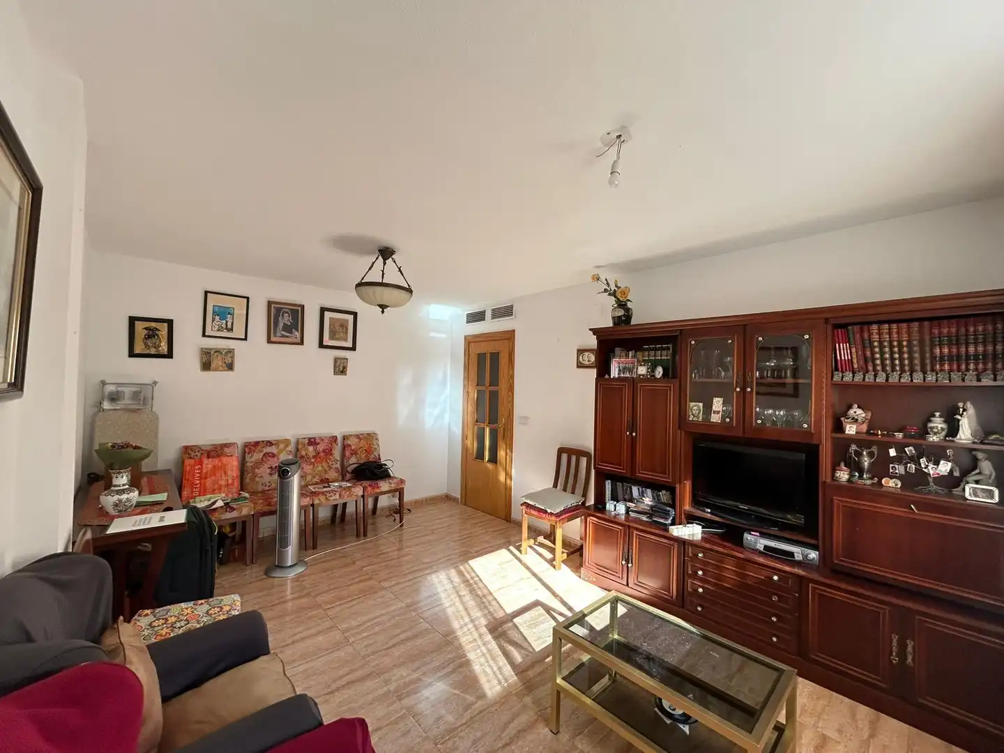 Sala d'estar de Pis en venda en Murcia amb Aire condicionat, Calefacció i Moblat