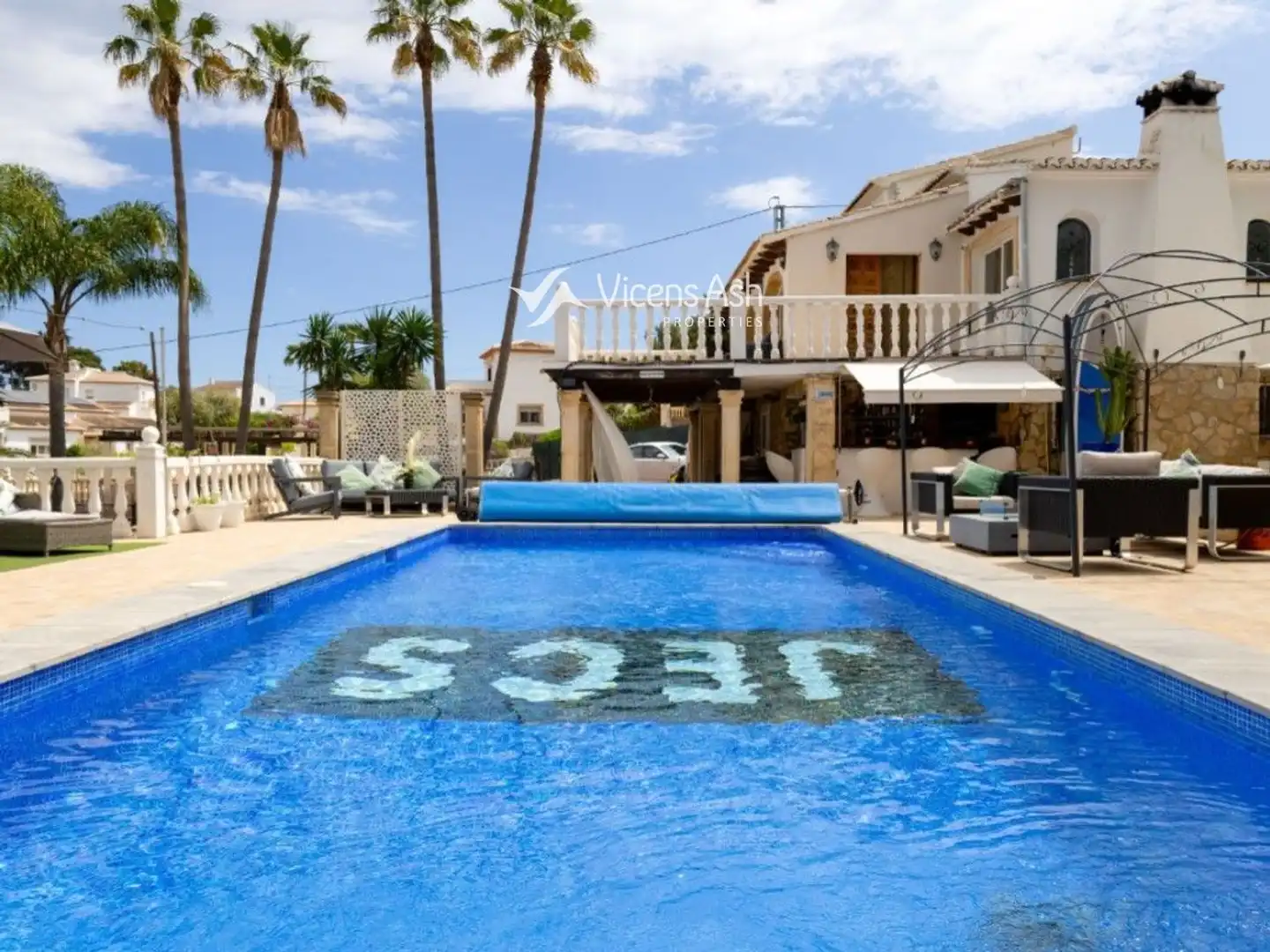 Swimming pool of Houses for sale in Jávea / Xàbia  with Air Conditioner, Terrace and Storage room