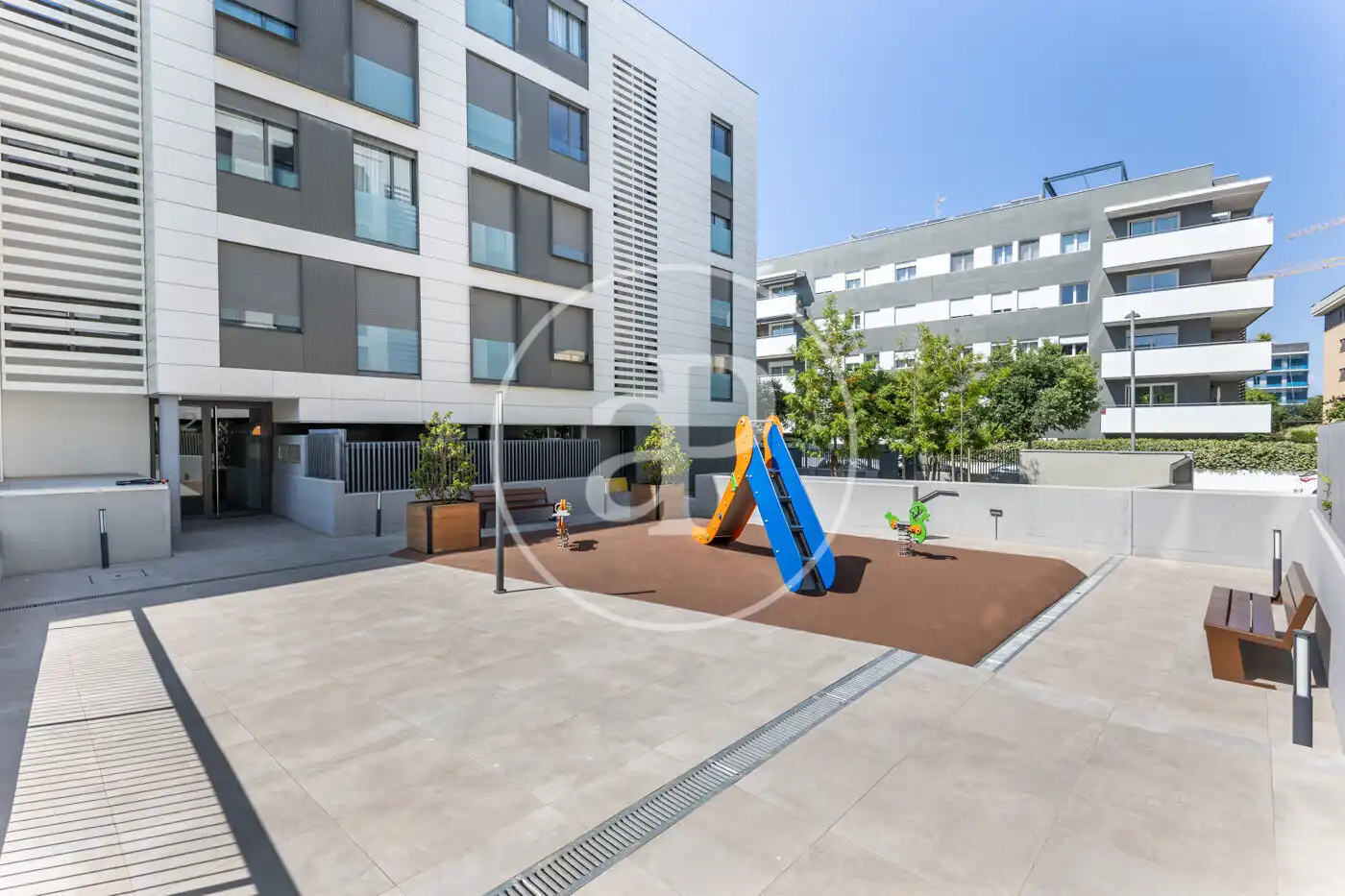 Terrassa de Pis en venda en Sant Cugat del Vallès amb Aire condicionat, Jardí privat i Terrassa