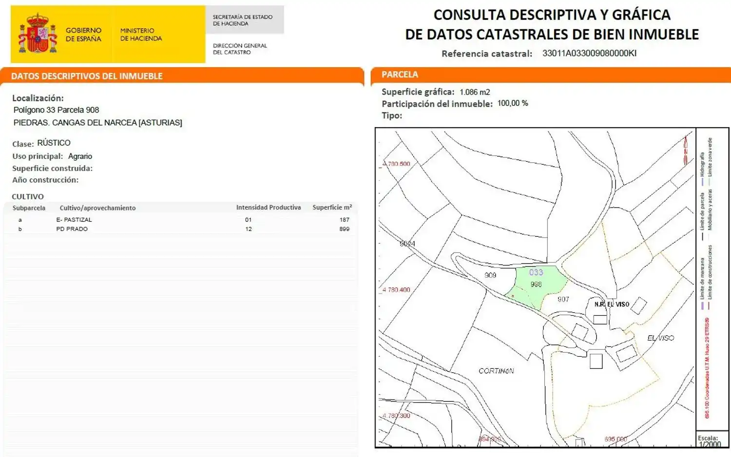 Residencial en venda en Cangas del Narcea