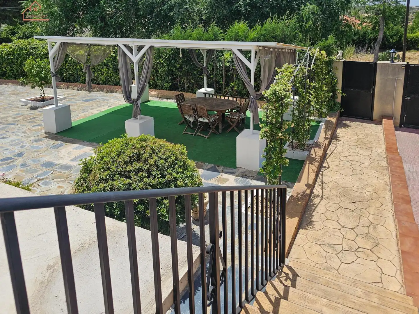 Terrassa de Casa o xalet en venda en Chinchón amb Aire condicionat, Calefacció i Jardí privat