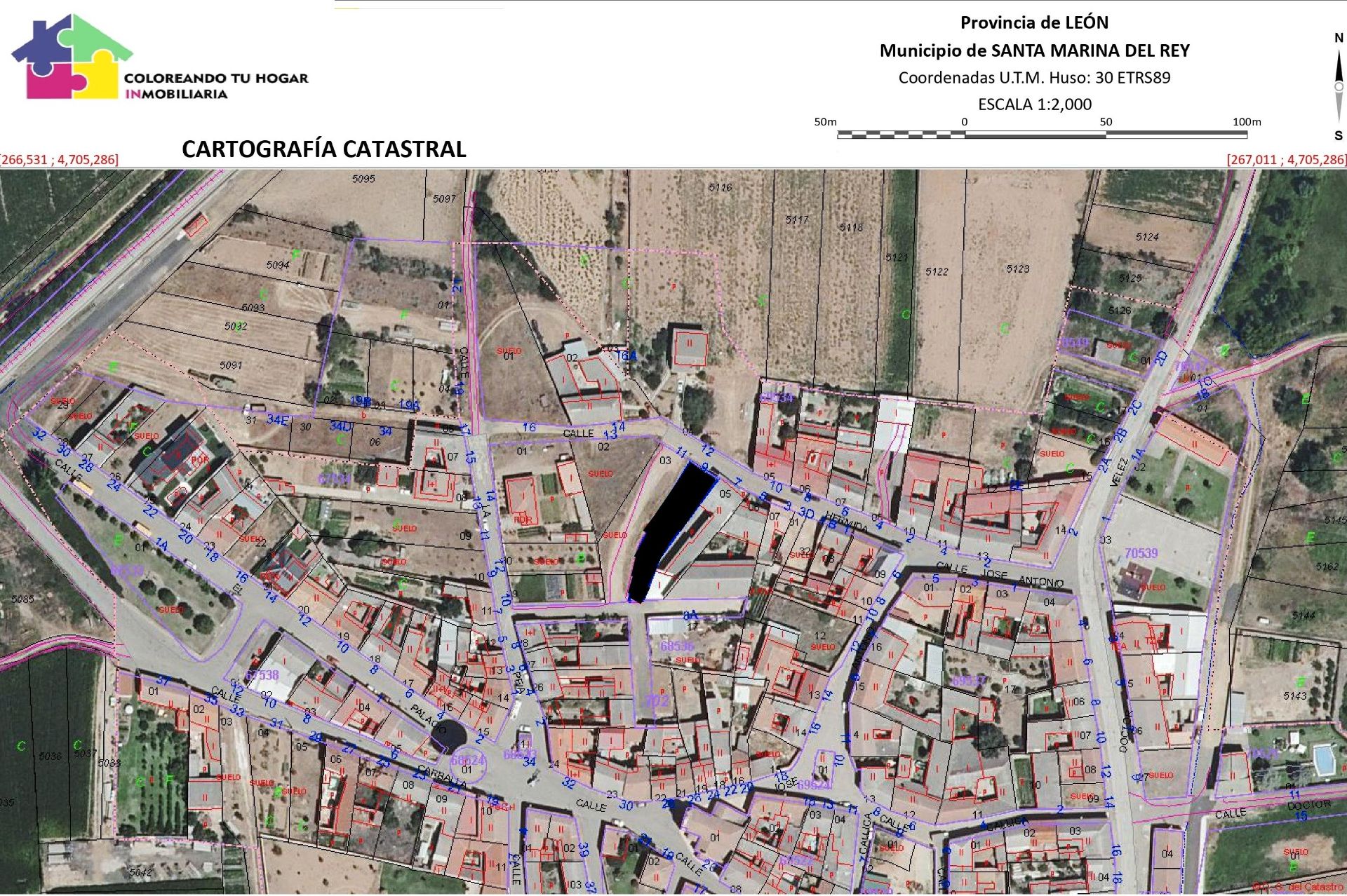 Vista exterior de Residencial en venda en Santa Marina del Rey