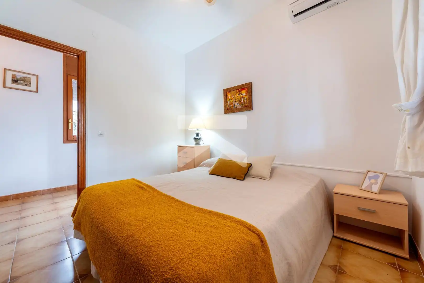 Bedroom of Houses for sale in L'Ametlla de Mar   with Air Conditioner, Heating and Private garden