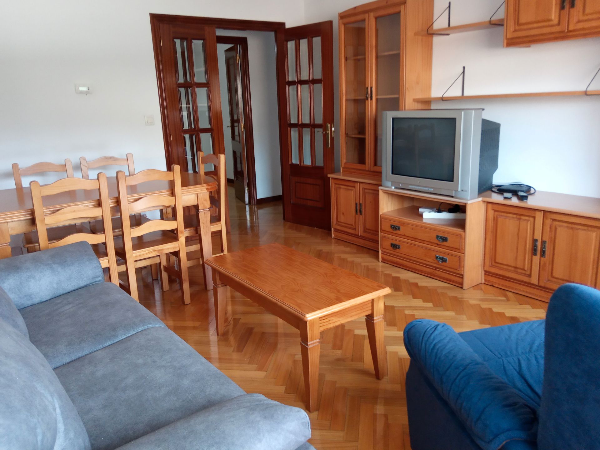 Living room of Flat for sale in Barbadás  with Heating, Furnished and Balcony
