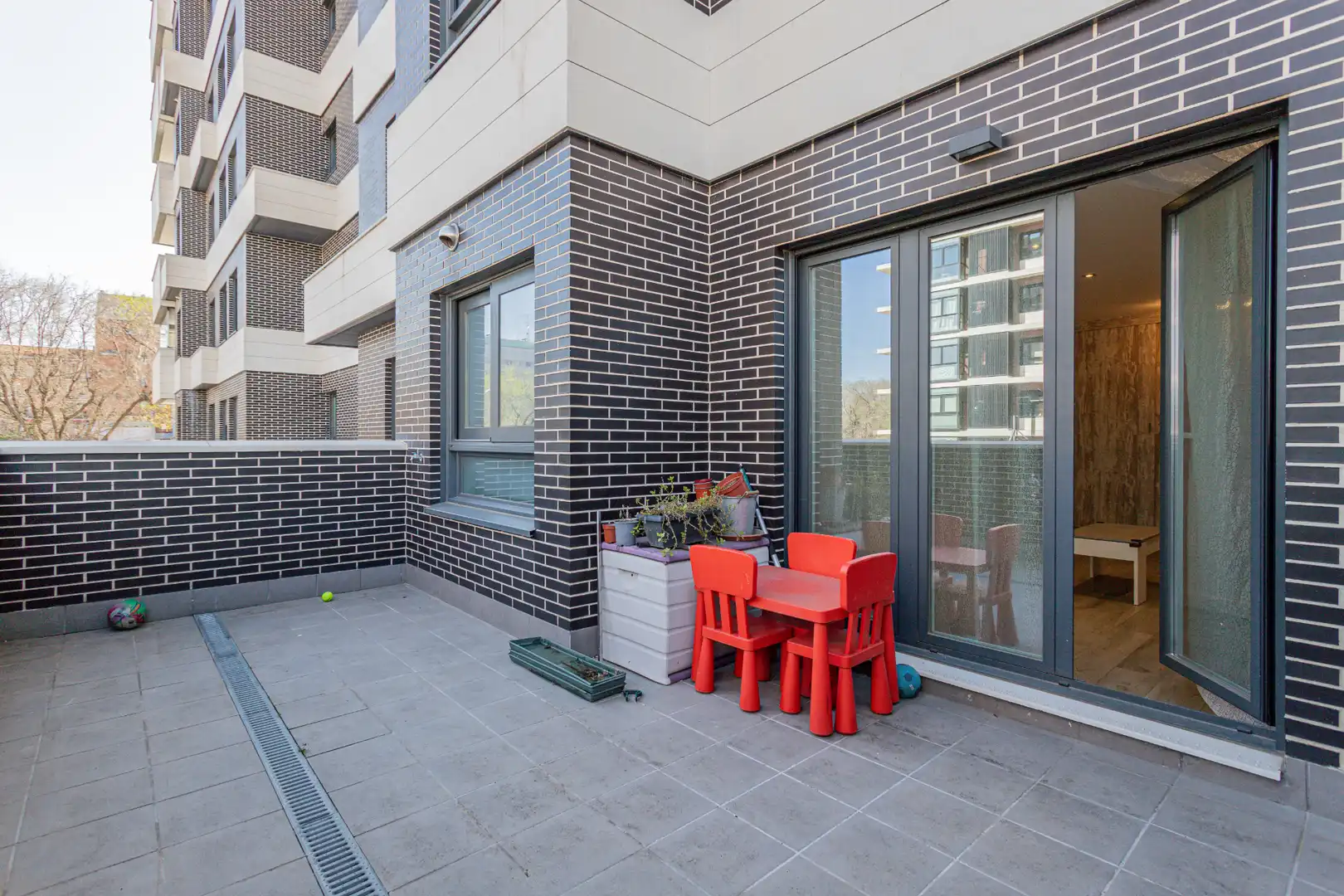Terrasse von Wohnung zum Verkauf in Madrid mit Heizung, Terrasse und Abstellraum