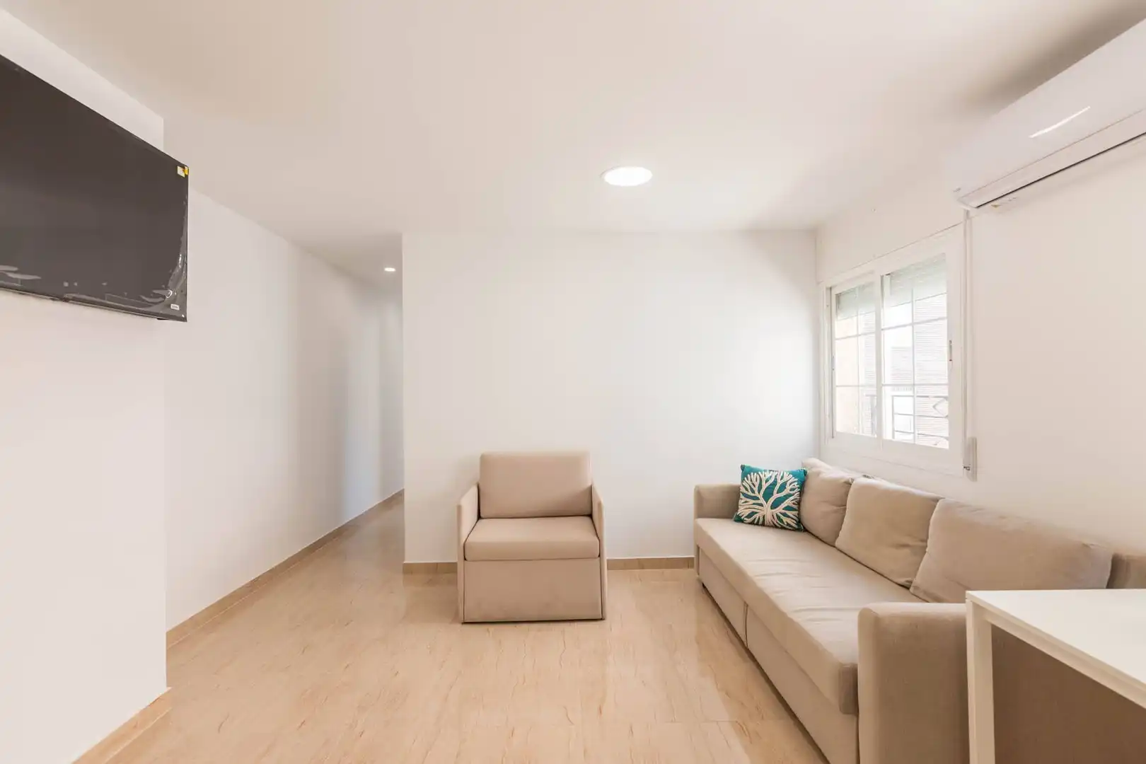 Sala de estar de Piso en venta en Murcia con Aire acondicionado, Calefacción y Trastero