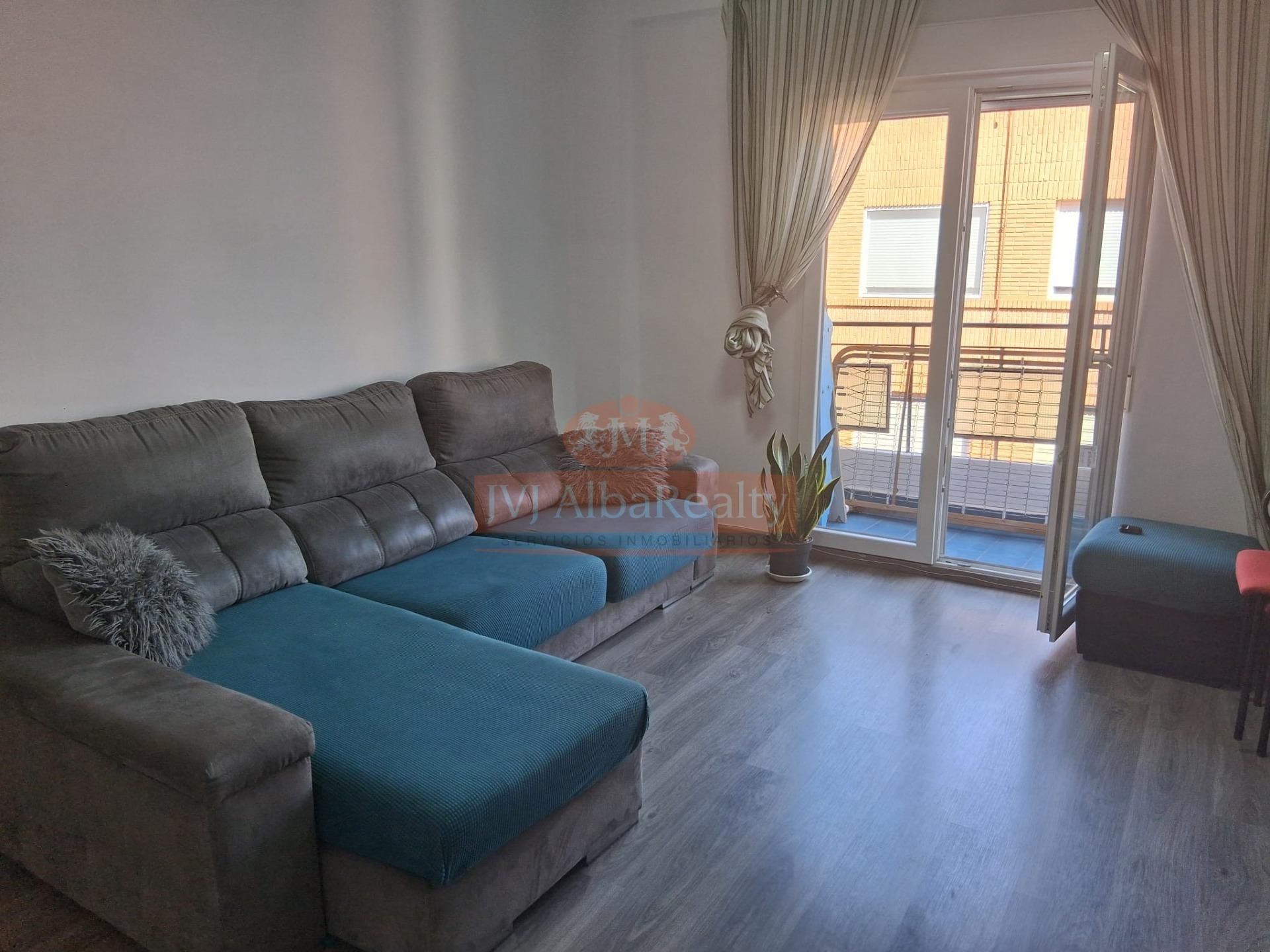 Living room of Flat to rent in  Albacete Capital  with Balcony