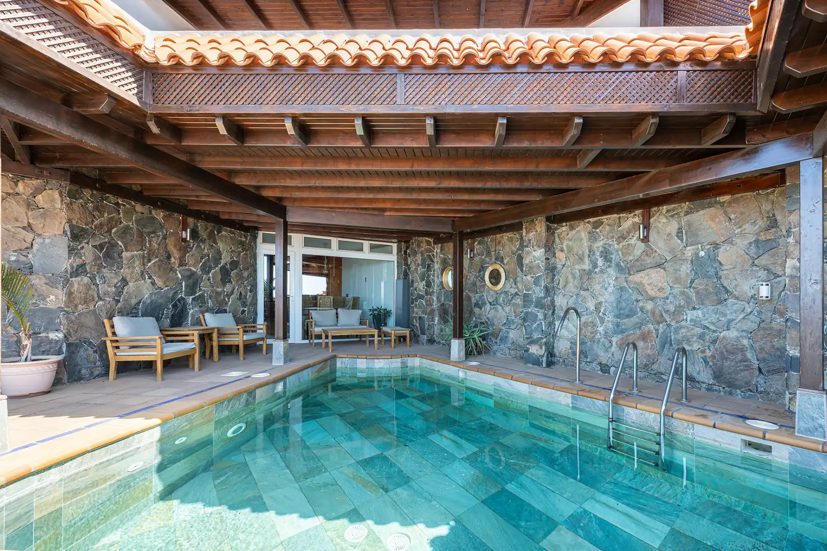 Piscina de Casa o chalet en venta en San Bartolomé de Tirajana con Aire acondicionado, Jardín privado y Terraza