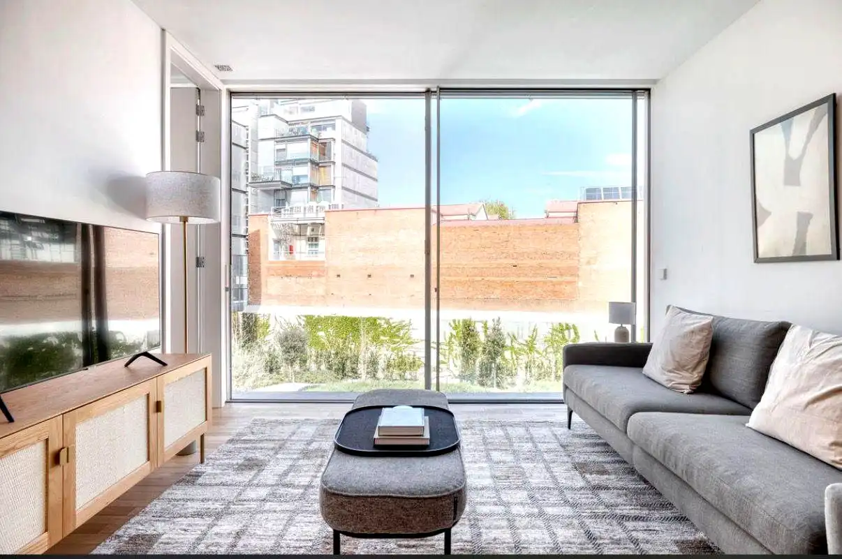 Living room of Apartments for rent in Madrid  with Air Conditioner, Heating and Storage room