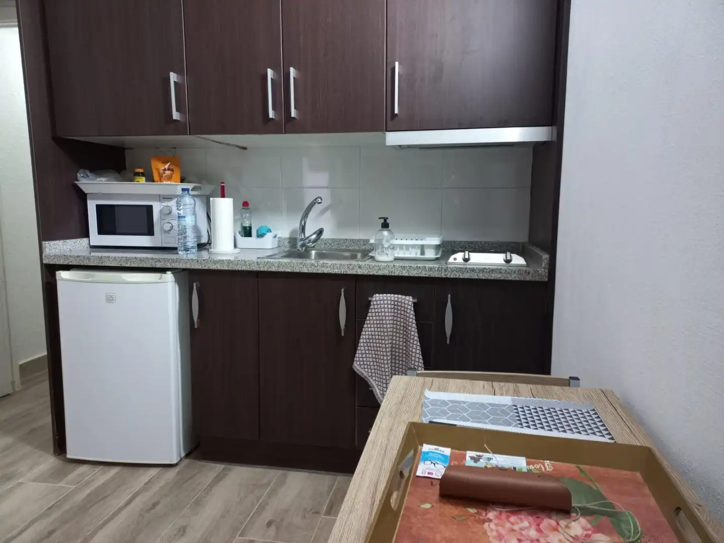 Cocina de Piso de alquiler en Valencia con Aire acondicionado, Calefacción y Parquet