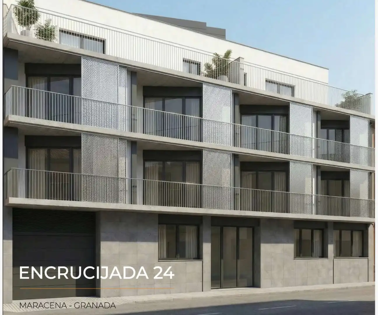Exterior view of Flat for sale in Maracena  with Air Conditioner, Heating and Terrace