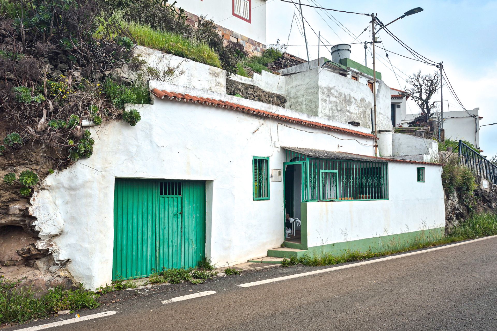 Exterior view of House or chalet for sale in Valleseco