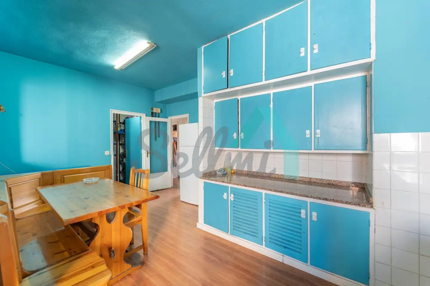 Cocina de Piso en venta en Oviedo  con Calefacción, Parquet y Terraza