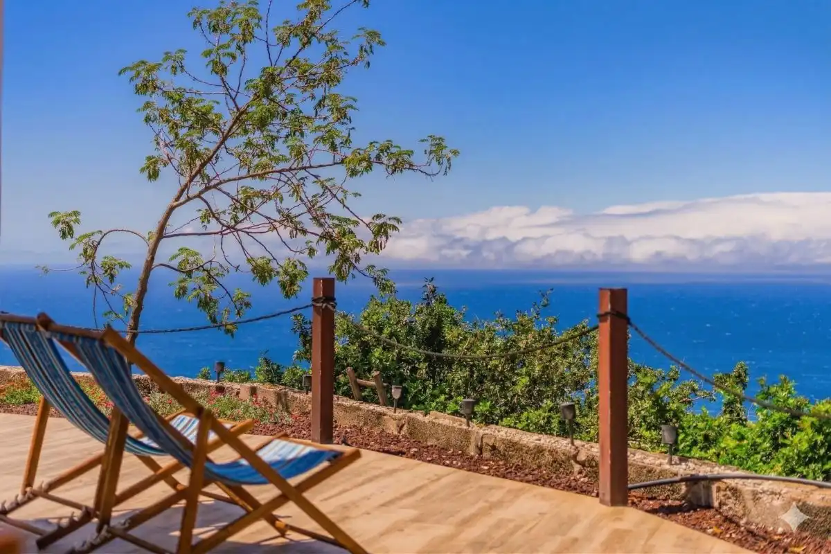 Terraza de Finca rústica en venta en Guía de Isora con Jardín privado, Terraza y Piscina