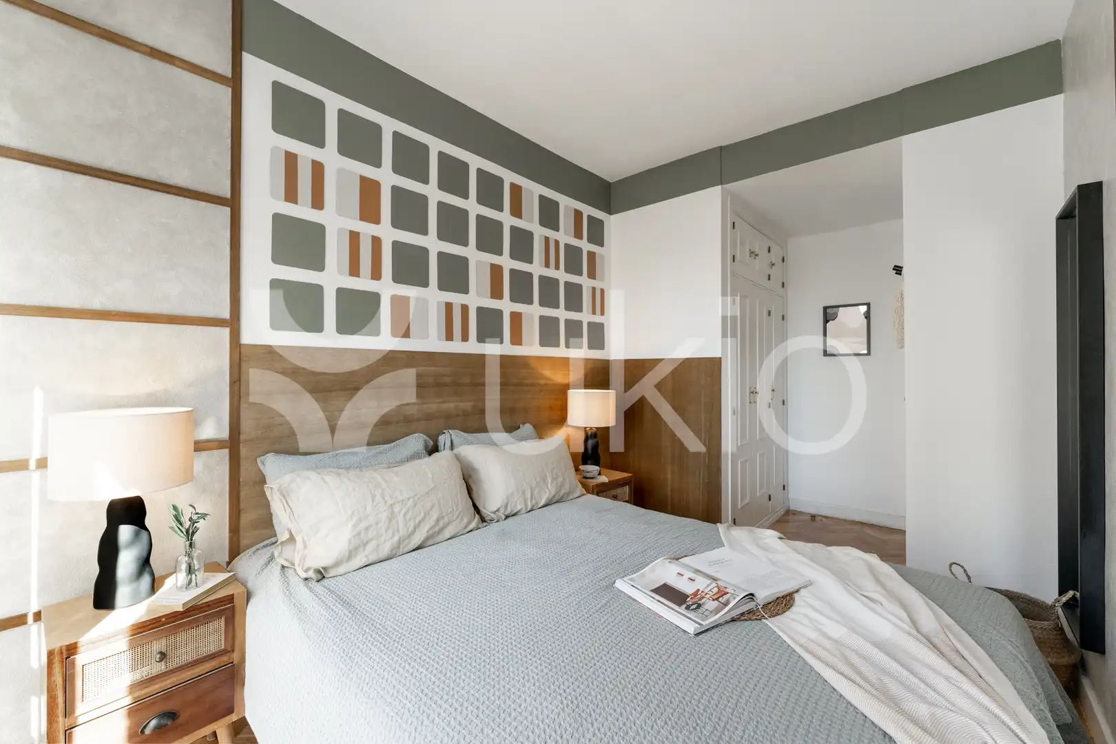 Bedroom of Apartments for rent in Madrid  with Air Conditioner, Heating and Furnished