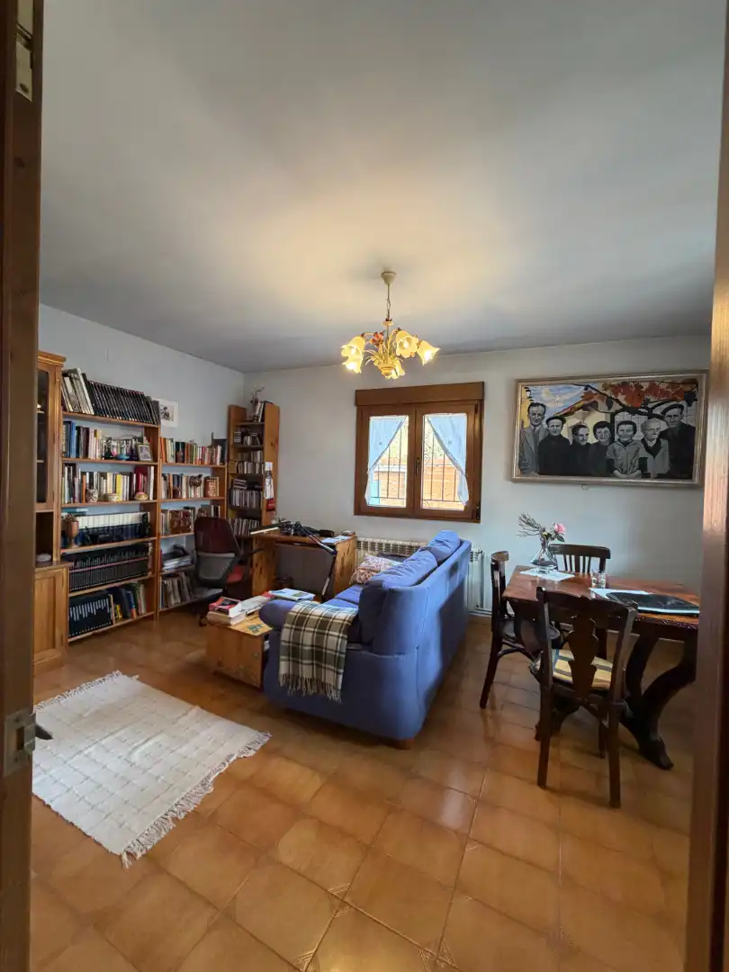 Living room of Houses for sale in Tordehumos  with Heating, Terrace and Storage room