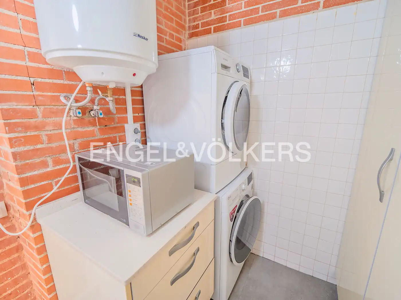 Cuina de Dúplex de lloguer en Alicante / Alacant amb Aire condicionat, Calefacció i Terrassa