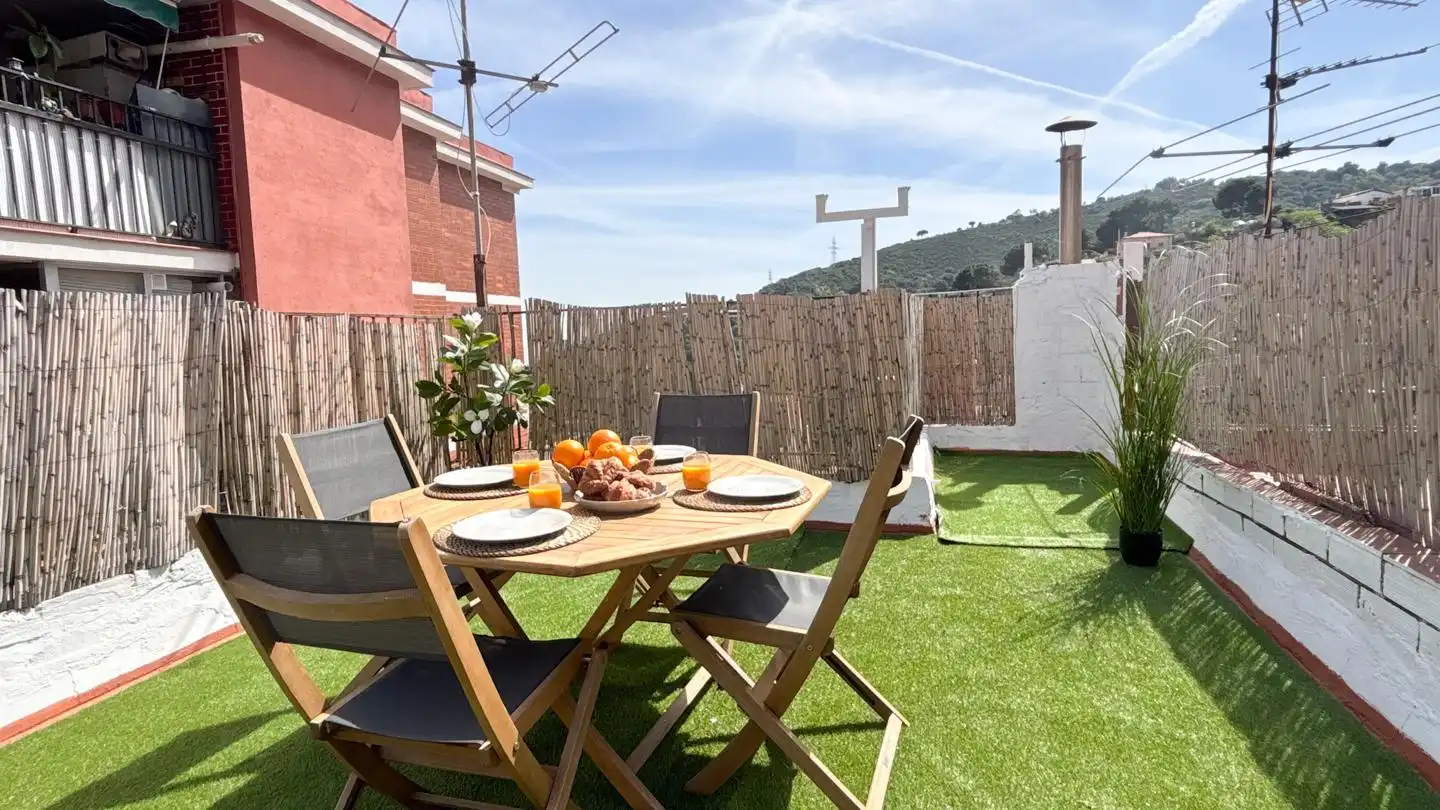 Terraza de Casa o chalet en venta en Barcelona con Jardín privado y Terraza