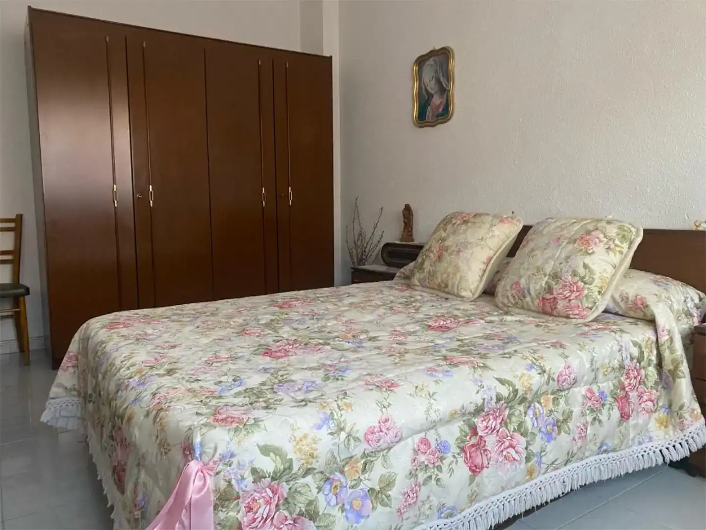 Dormitori de Casa adosada en venda en Belchite amb Aire condicionat i Balcó