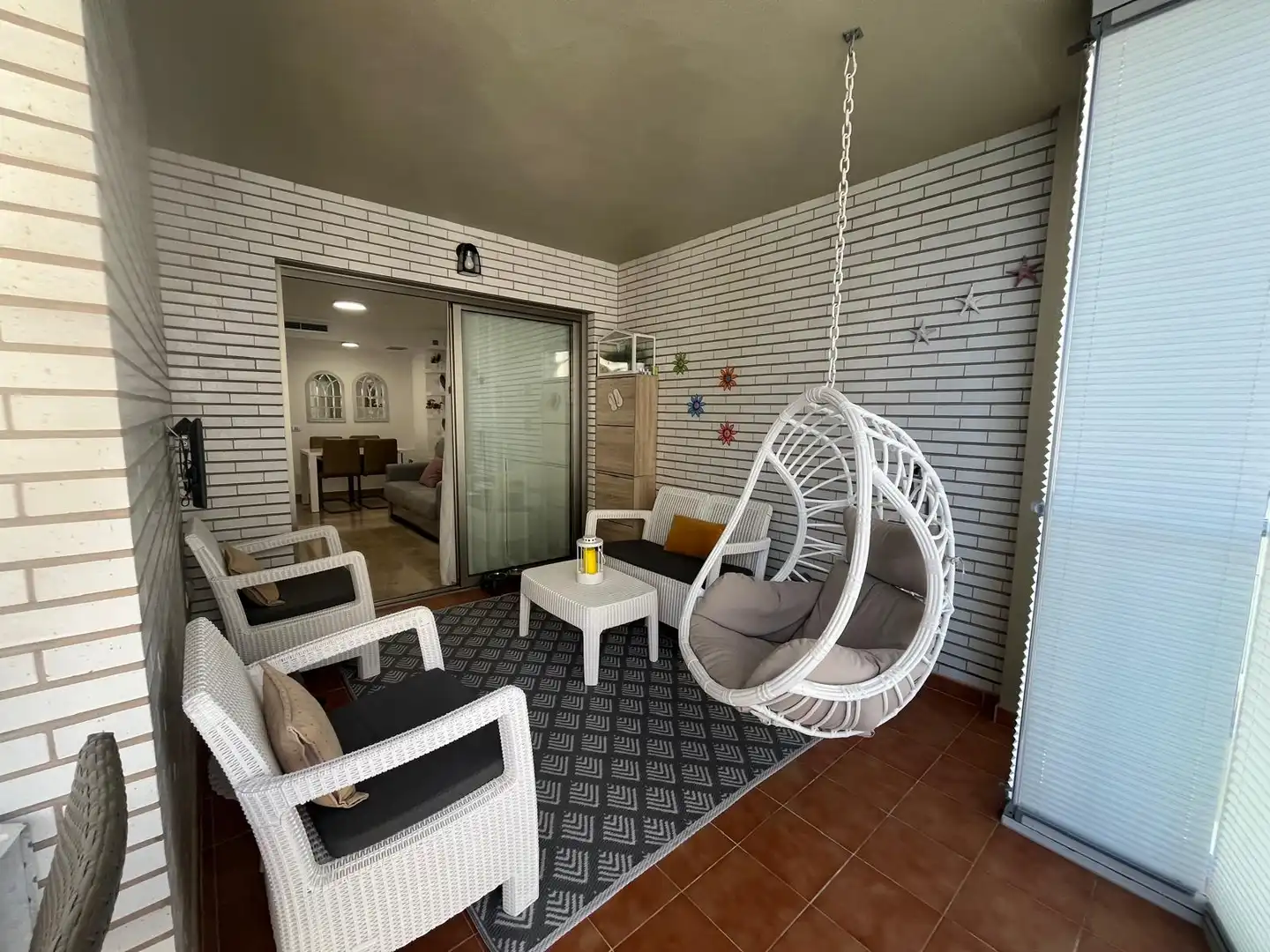 Terrasse von Wohnungen zum Verkauf in Oropesa del Mar / Orpesa mit Klimaanlage, Terrasse und Abstellraum