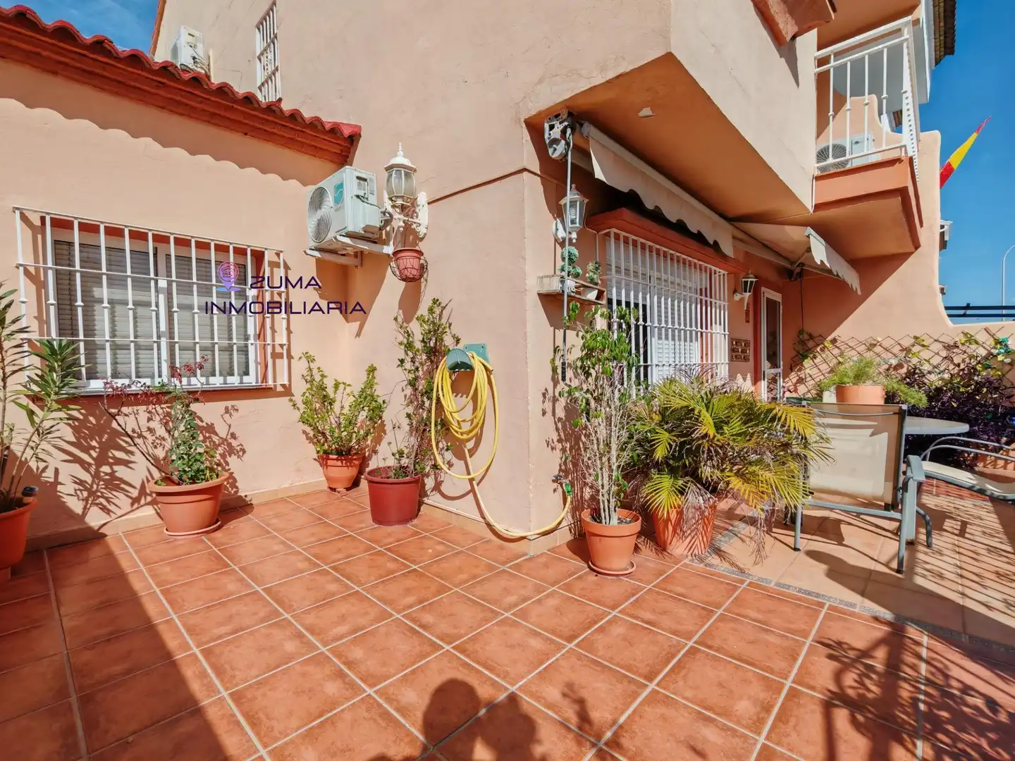 Terraza de Casa adosada en venta en Churriana