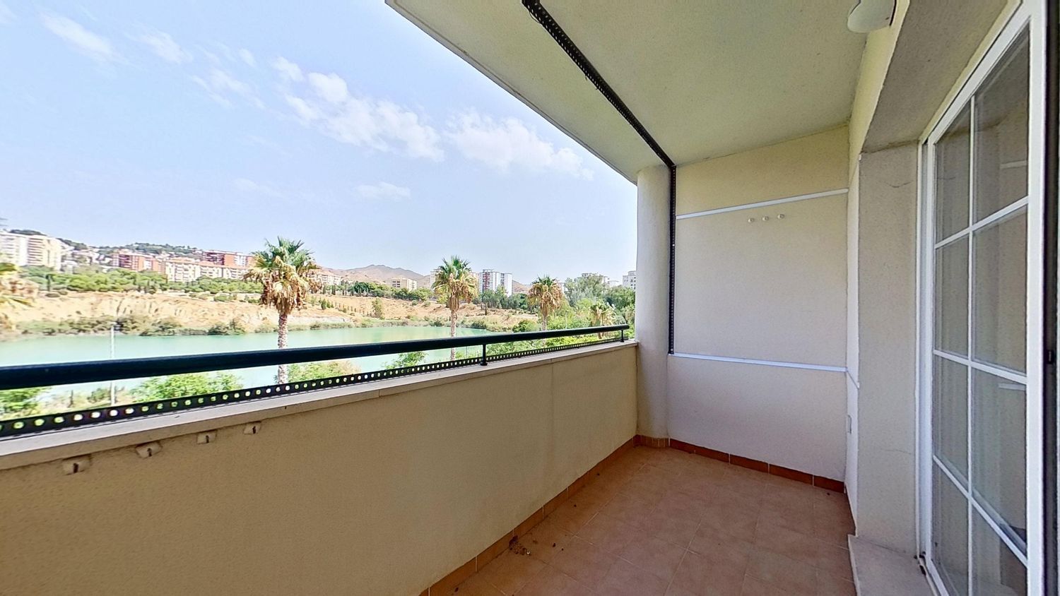 Bedroom of Flat for sale in Málaga Capital  with Air Conditioner, Terrace and Storage room