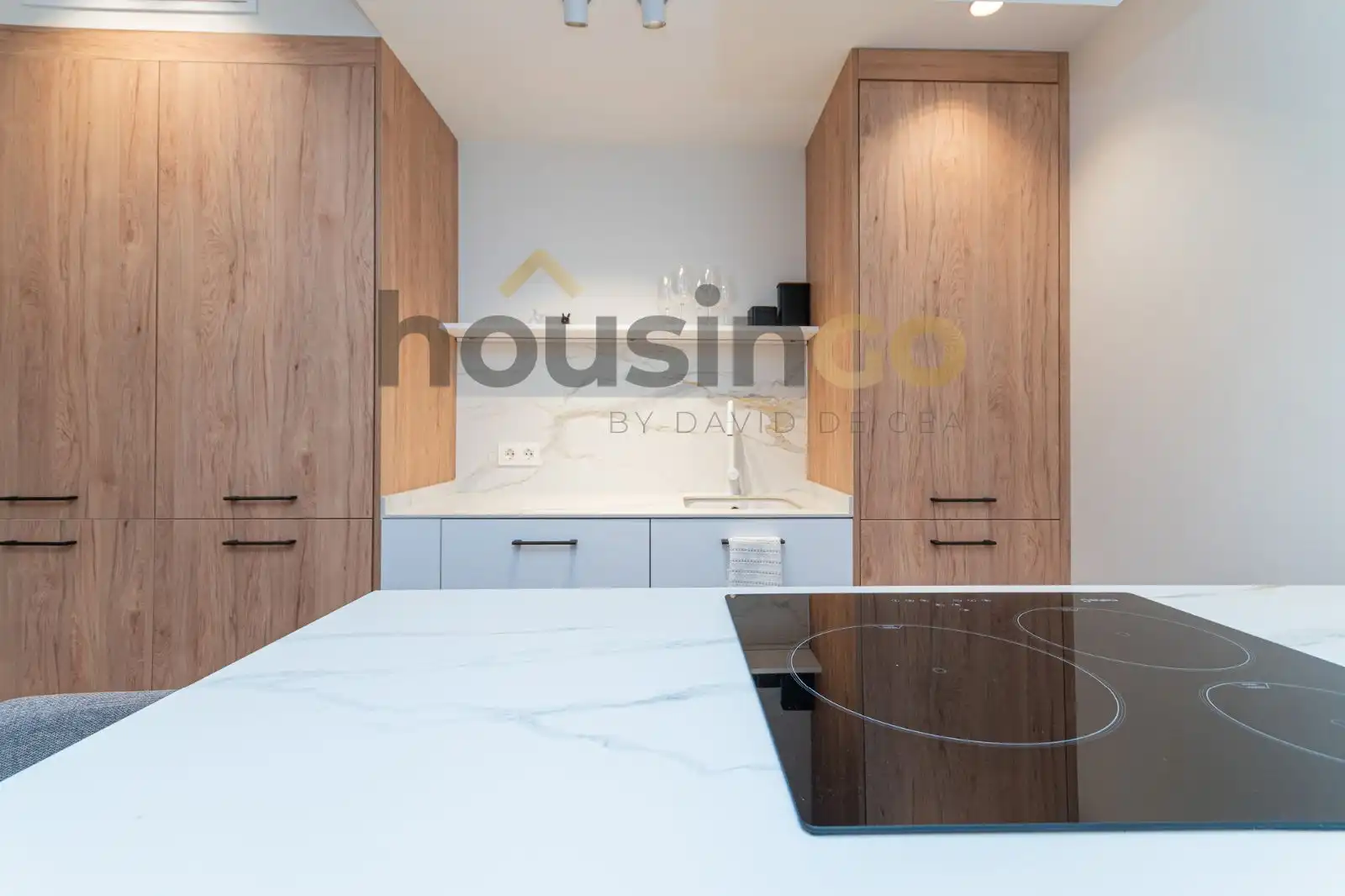 Küche von Wohnung zum Verkauf in Madrid mit Klimaanlage, Heizung und Parkett