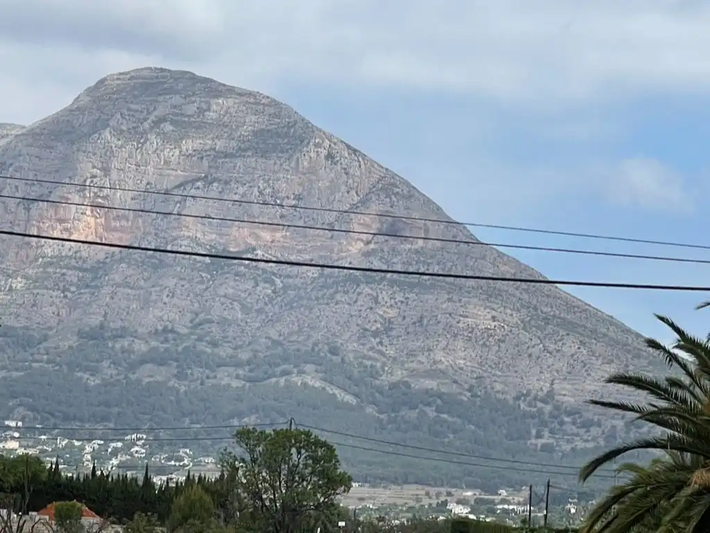 Vista exterior de Casa o xalet en venda en Moraira amb Aire condicionat, Terrassa i Piscina