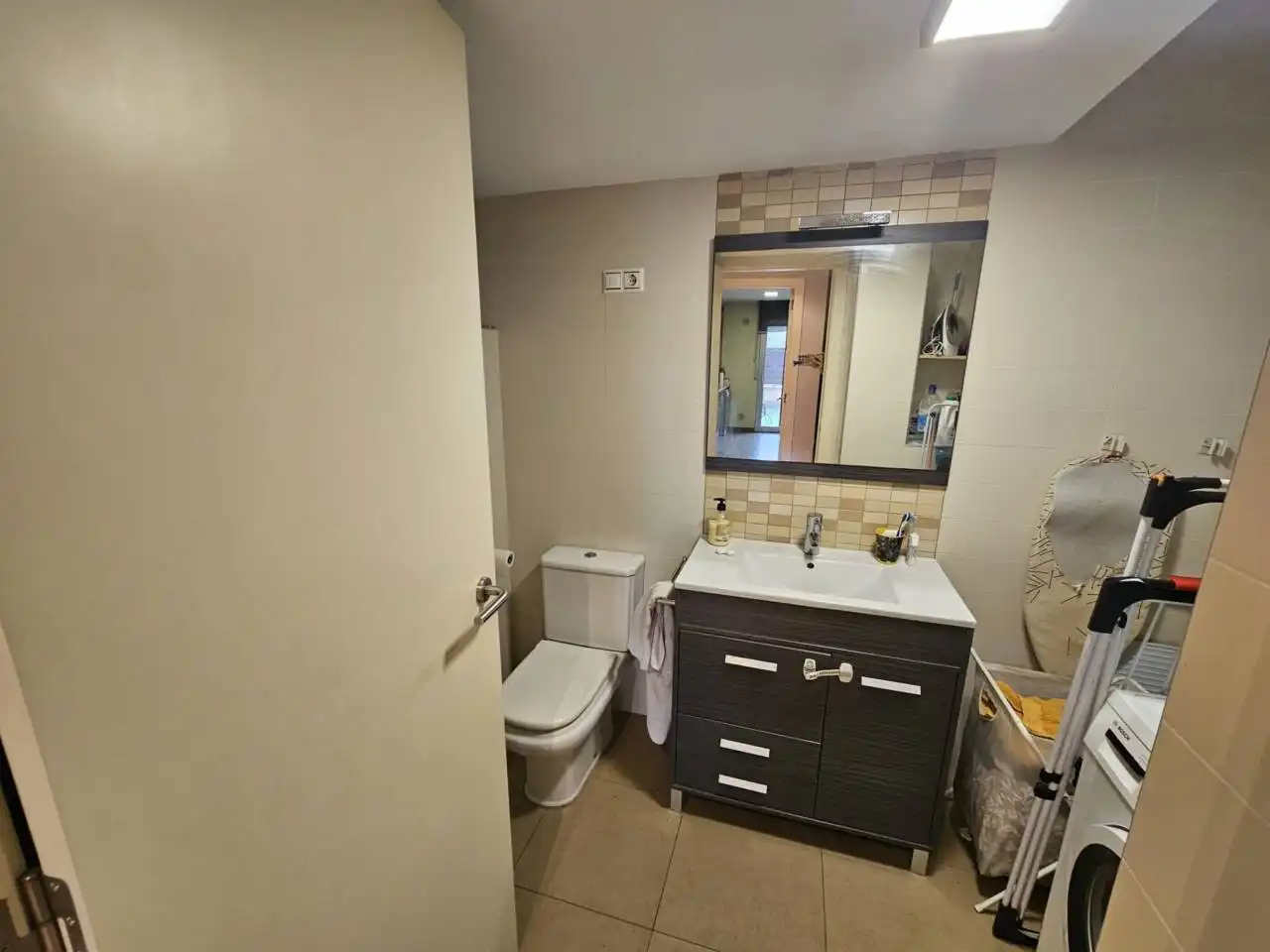 Badezimmer von Maisonette zum Verkauf in Viladecavalls mit Klimaanlage, Heizung und Terrasse