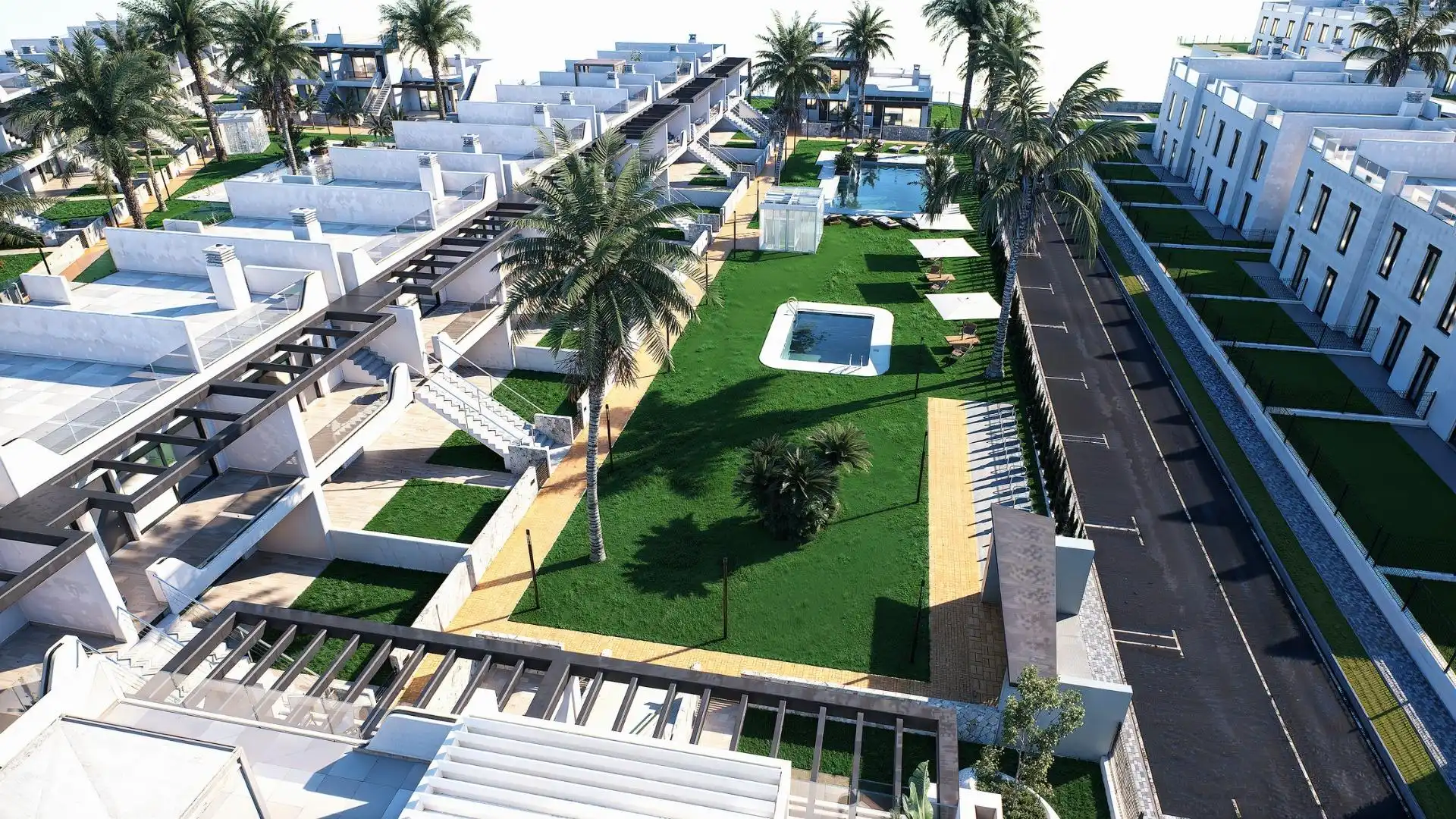 Bungalow avec piscine à vendre à Pilar de la Horadada ciudad, imagen 46