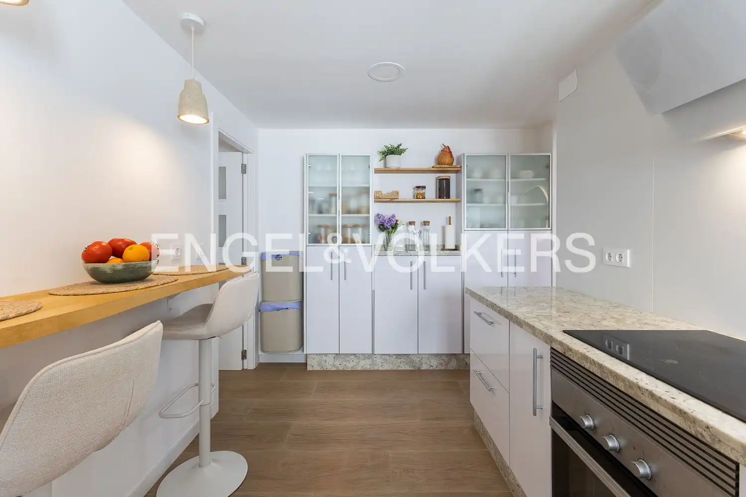 Kitchen of Attic for rent in El Puig de Santa Maria  with Air Conditioner, Heating and Terrace