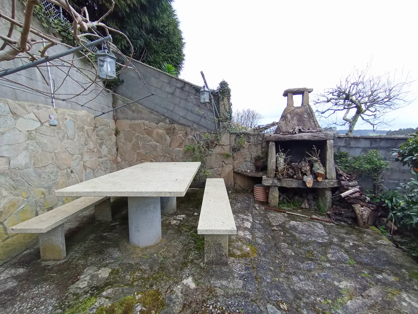 Garden of Houses for sale in Coirós  with Heating, Private garden and Parquet flooring