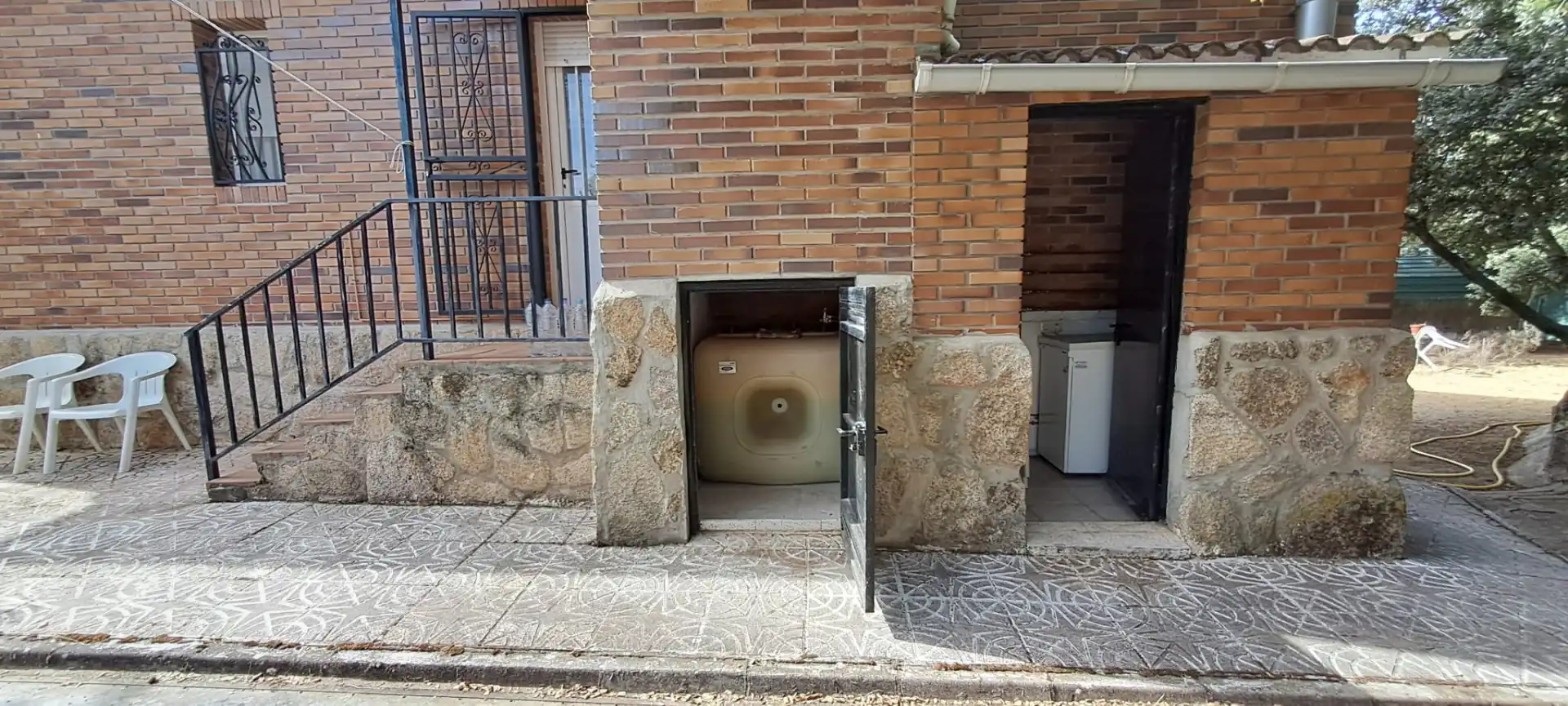 Vista exterior de Casa o xalet en venda en Ituero y Lama amb Calefacció, Jardí privat i Moblat