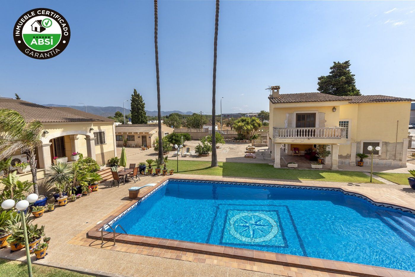 Piscina de Casa o xalet en venda en Marratxí amb Aire condicionat, Jardí privat i Terrassa