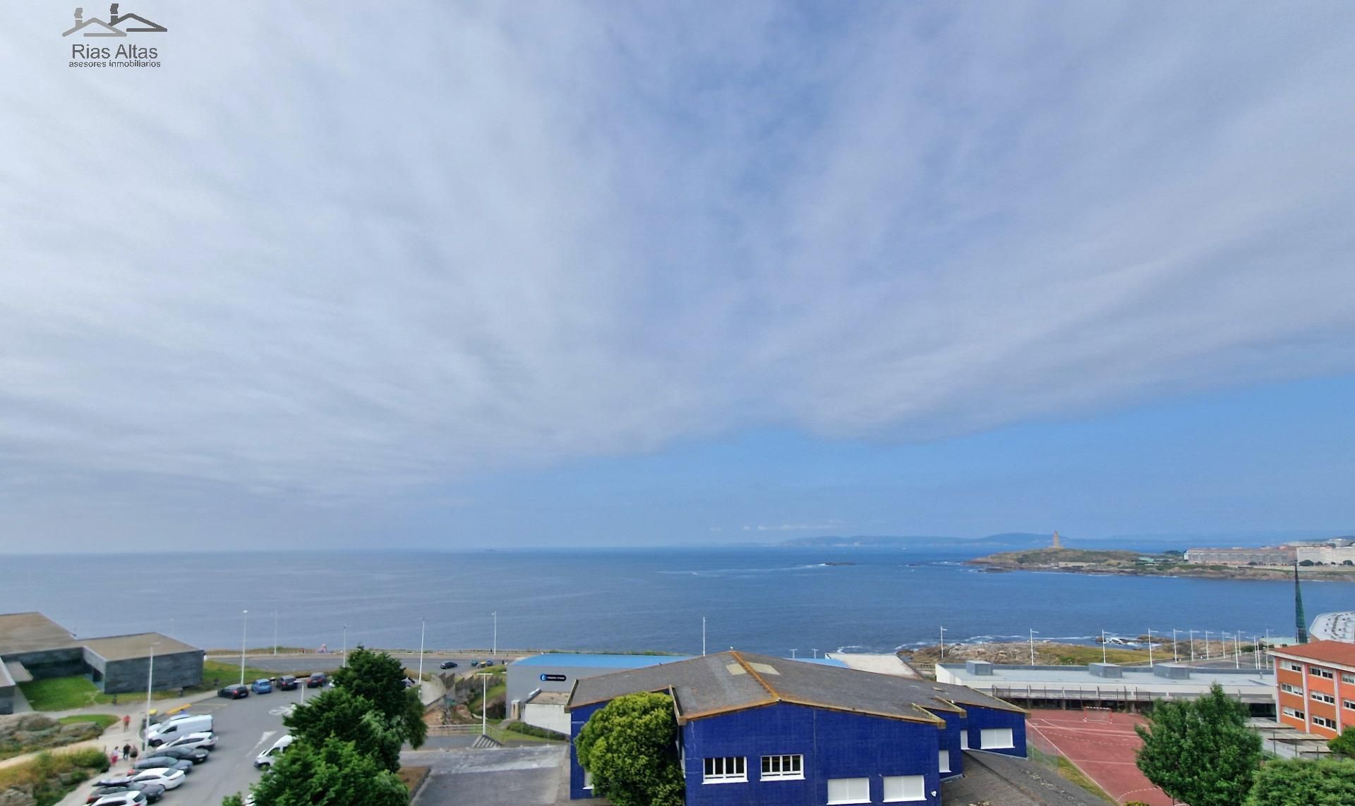 Exterior view of Flat to rent in A Coruña Capital   with Heating and Parquet flooring