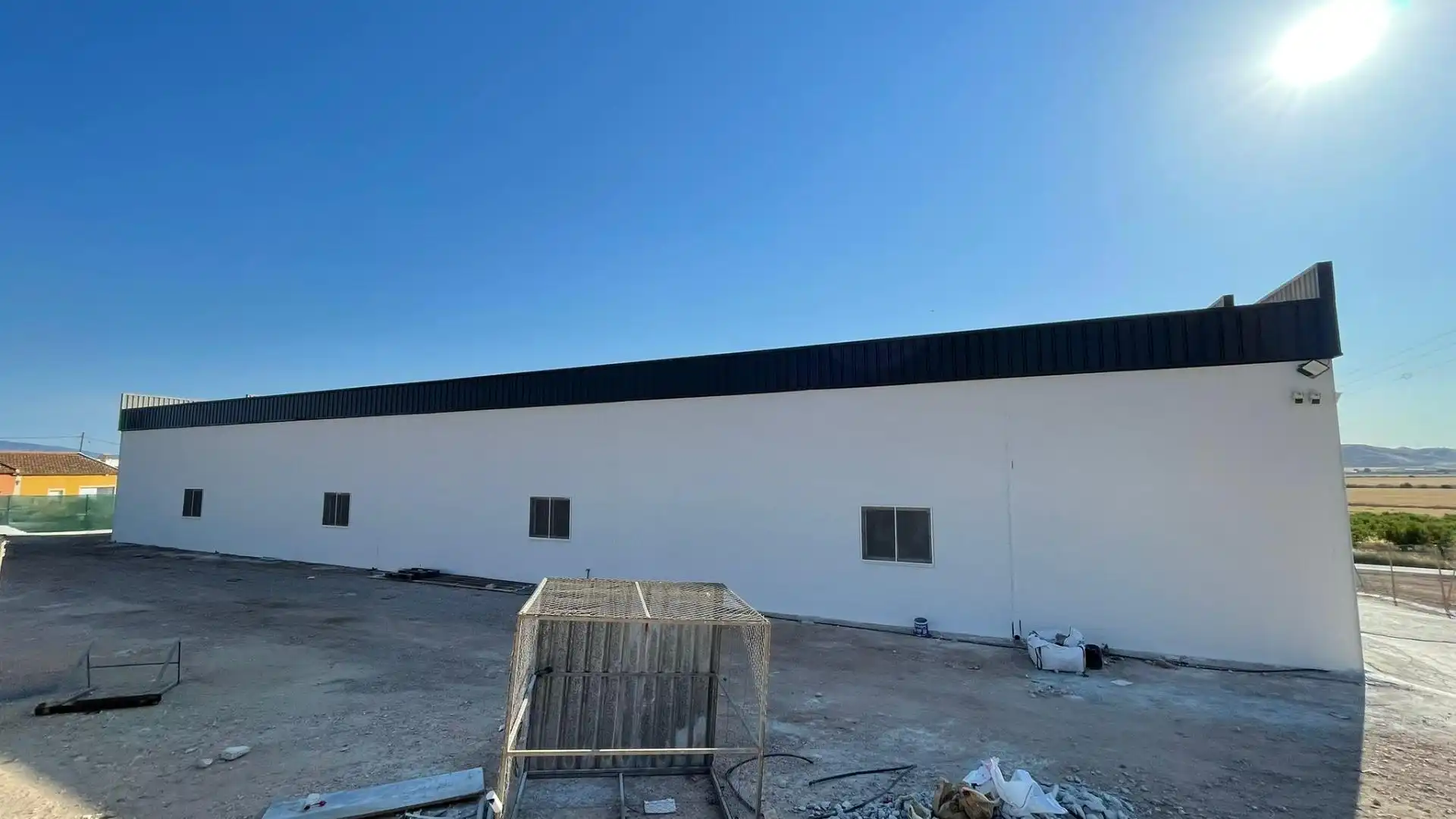 Außenansicht von Fabrikhallen zur Miete in Fuente Álamo de Murcia