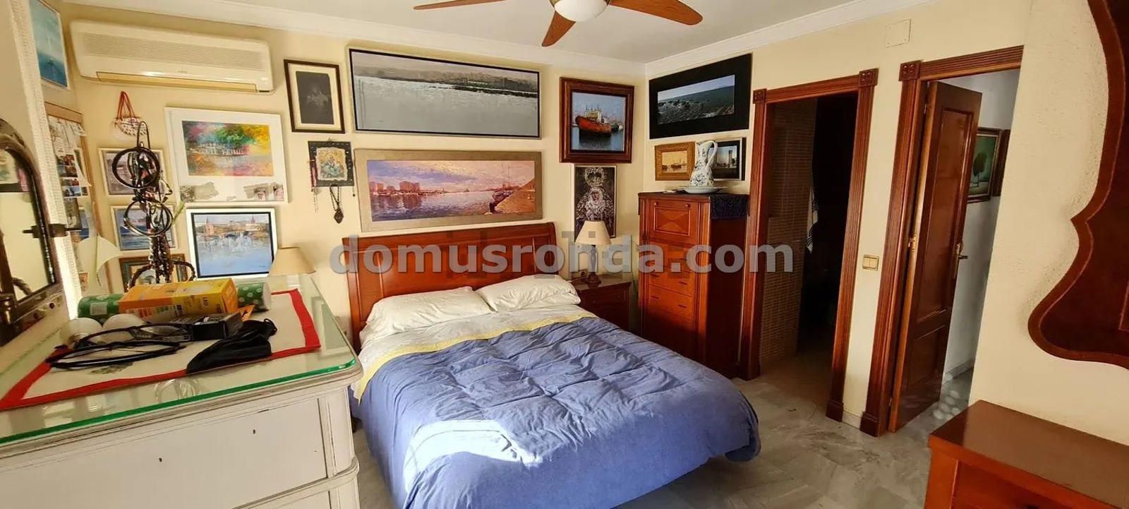 Bedroom of Flat for sale in Málaga Capital  with Heating and Terrace