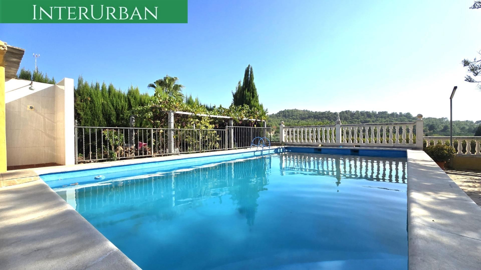 Piscina de Casa o xalet en venda en Llíria amb Aire condicionat, Jardí privat i Terrassa