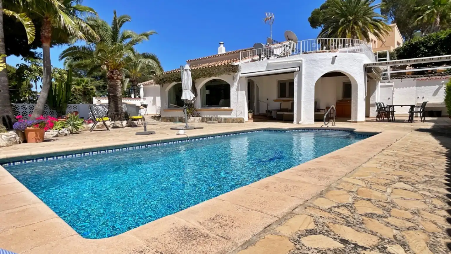 Chalet con piscina en venta en Moravit - Cap Blanc