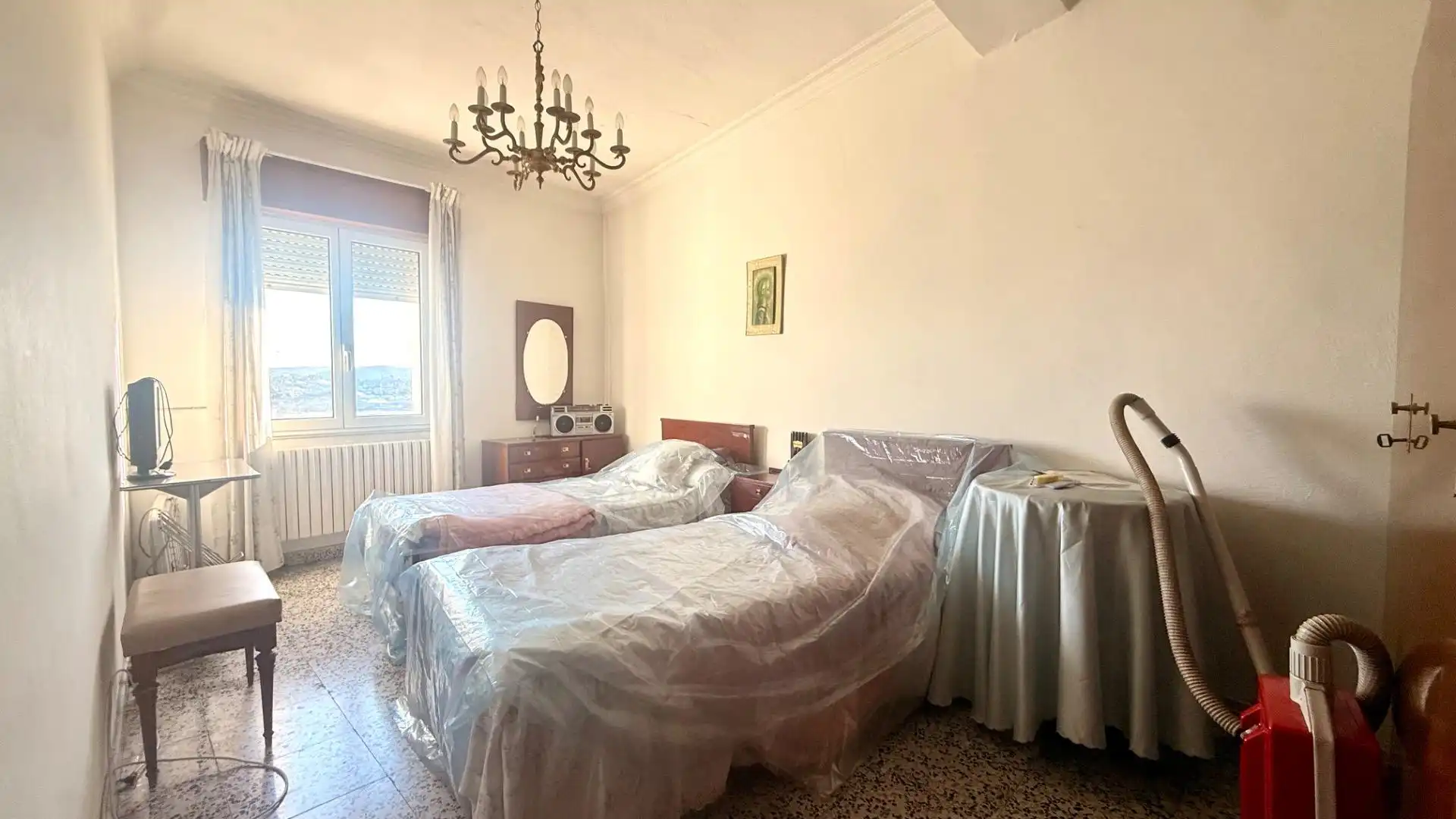 Bedroom of Flat for sale in Ourense Capital   with Heating, Storage room and Furnished