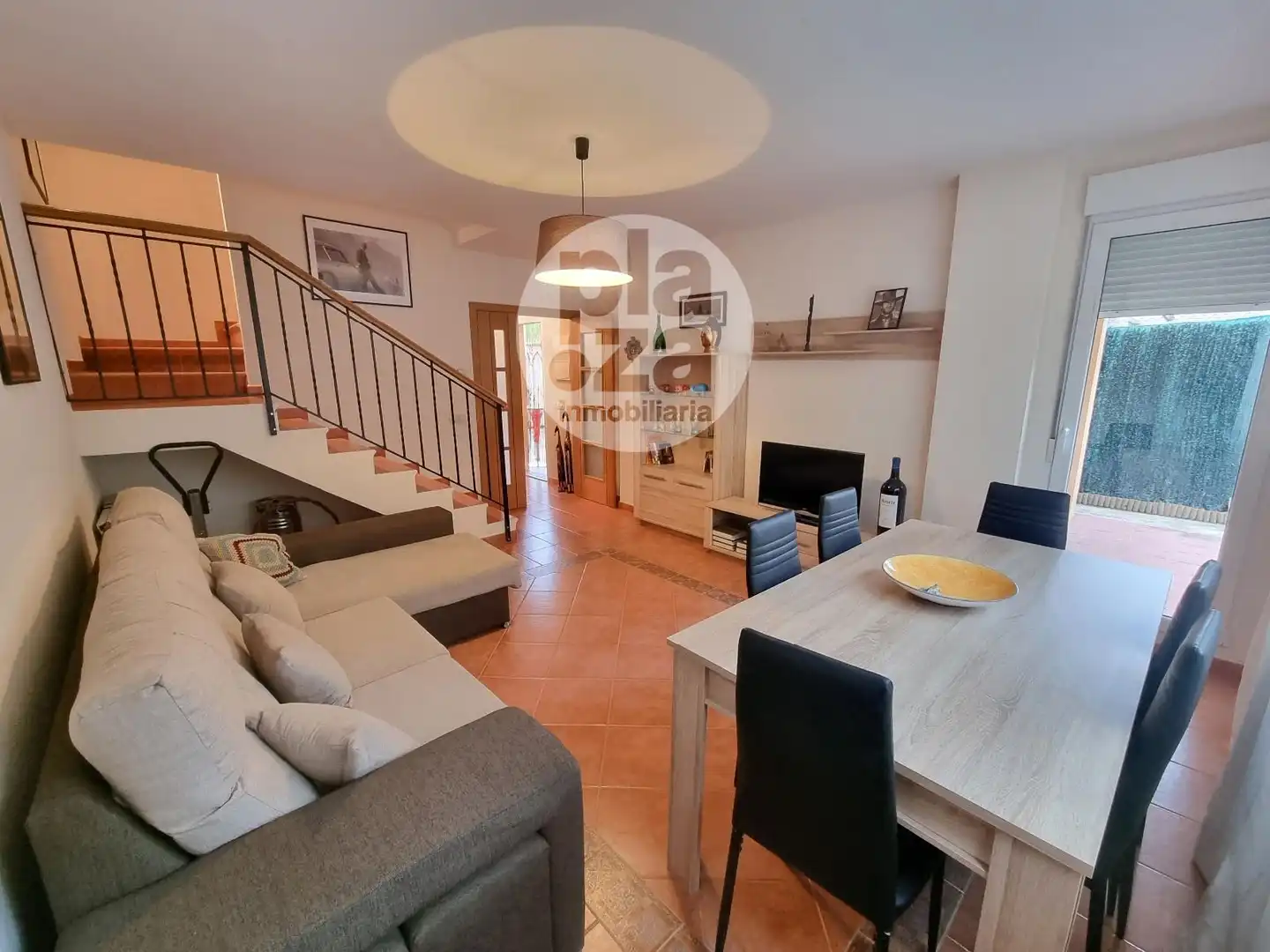 Sala de estar de Casa adosada en venta en Valdorros, Burgos