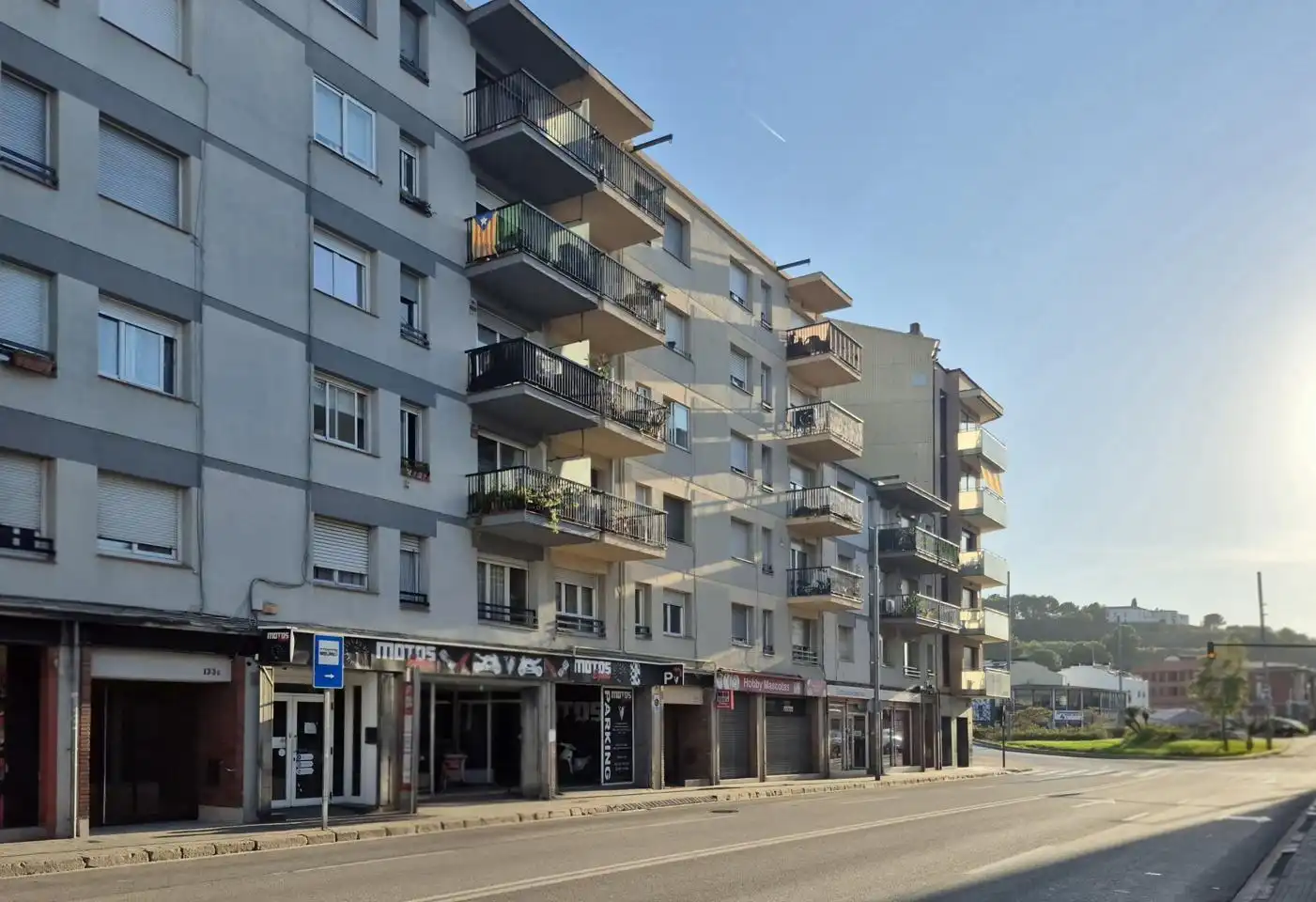 Vista exterior de Piso en venta en Terrassa con Parquet y Alarma