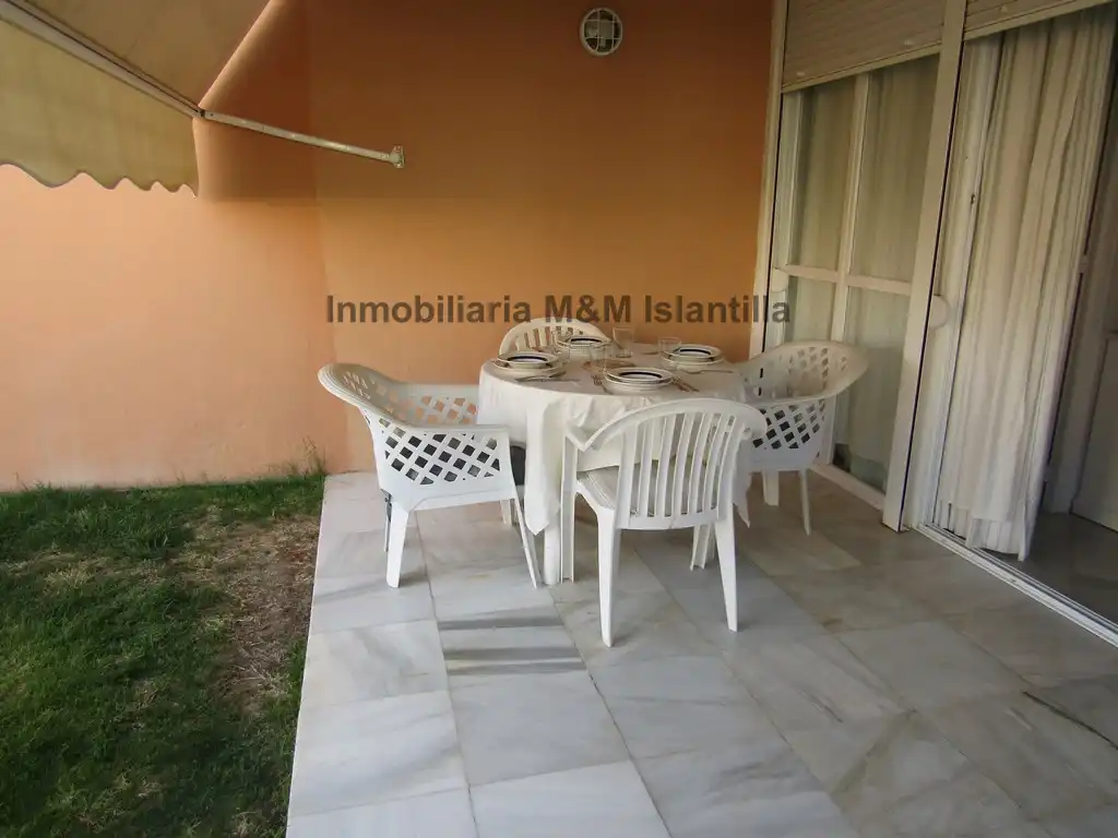 Terrace of Apartments for sale in Islantilla  with Air Conditioner, Private garden and Terrace