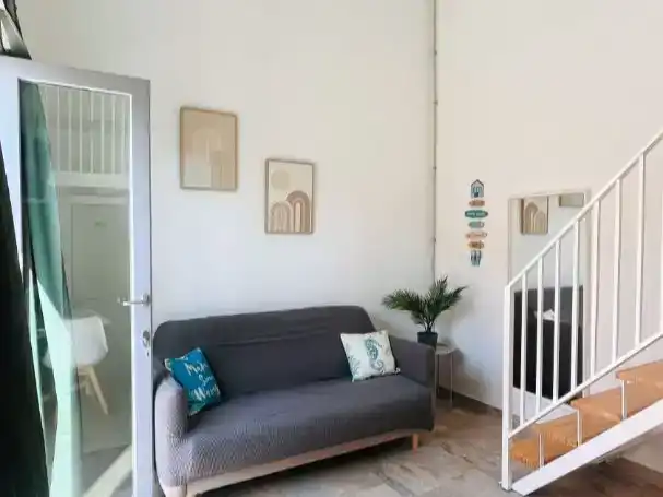 Wohnzimmer von Wohnungen zur Miete in Níjar mit Klimaanlage