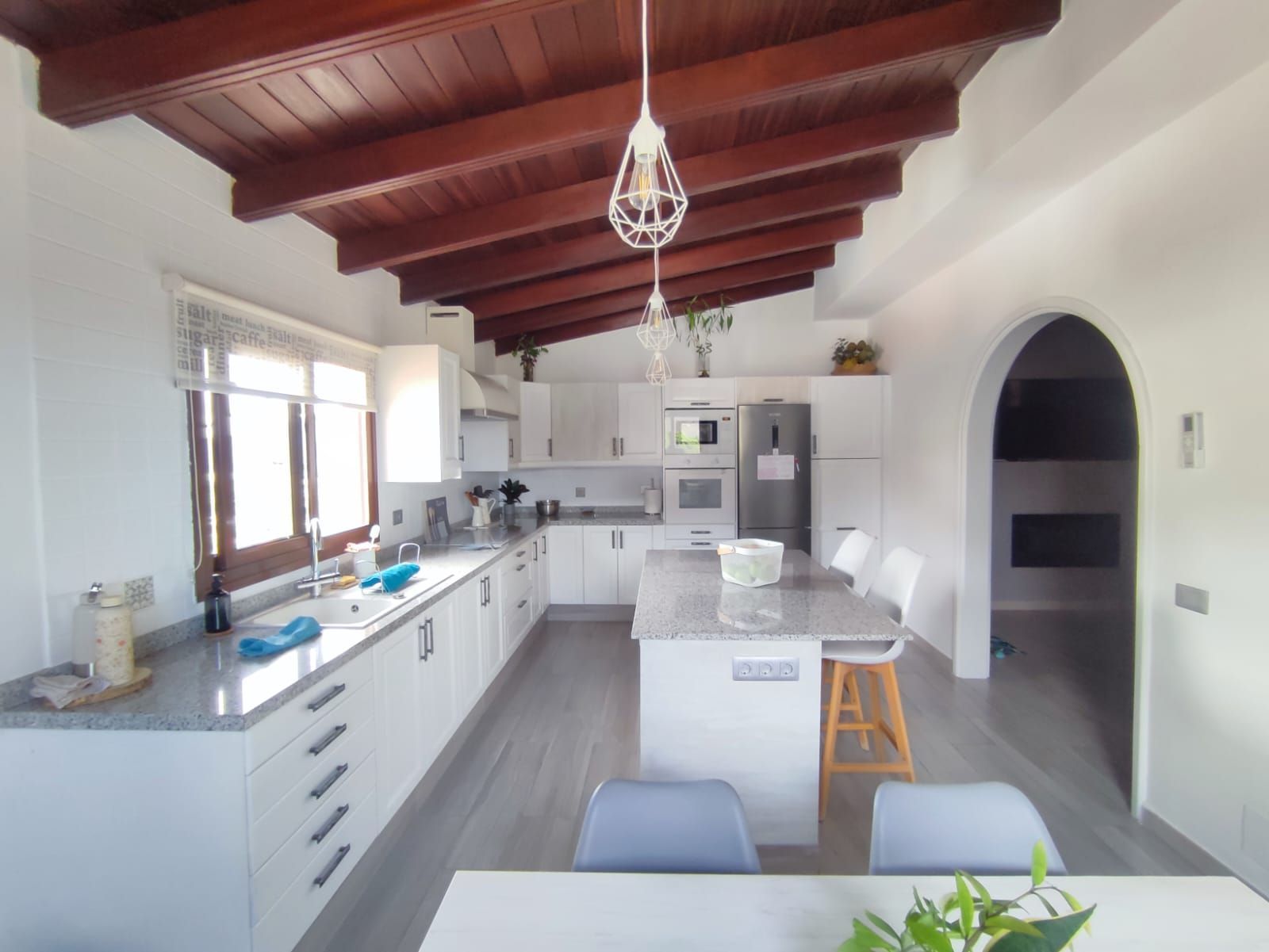 Kitchen of House or chalet for sale in Arona  with Air Conditioner, Heating and Terrace