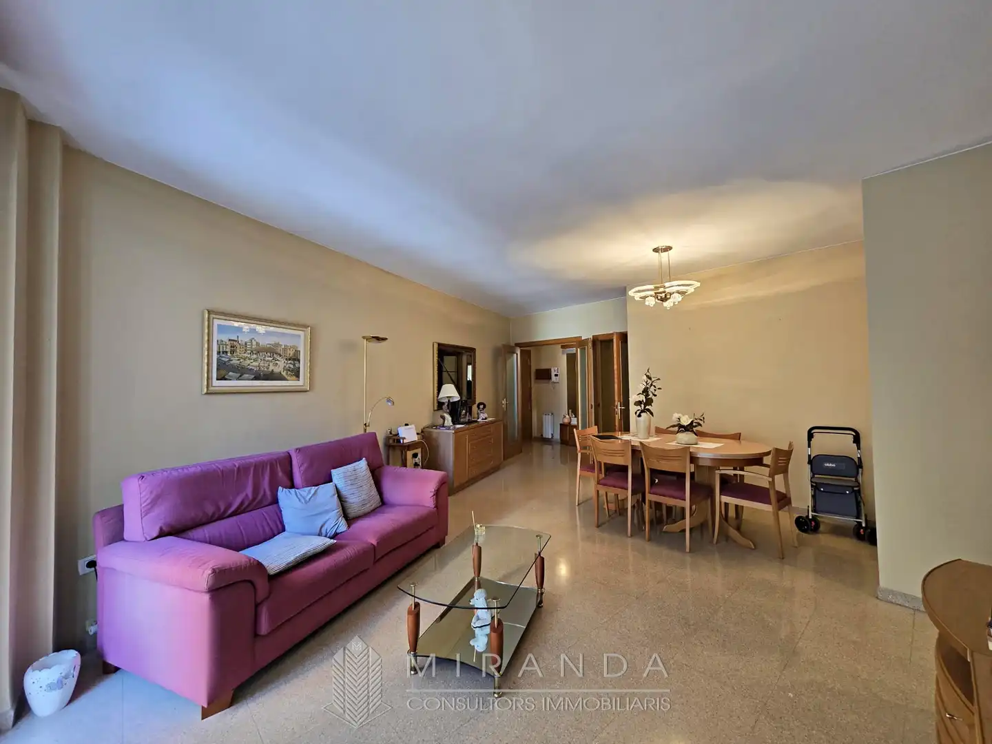Sala de estar de Piso en venta en Granollers con Aire acondicionado, Calefacción y Balcón